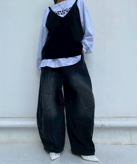 oversized pt「color barrel」#68758（ベルト付き）
