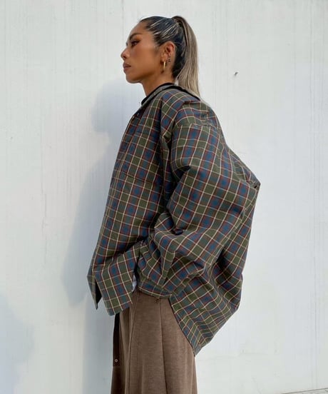 冬物非公開oversized jc「cool check」#99235510