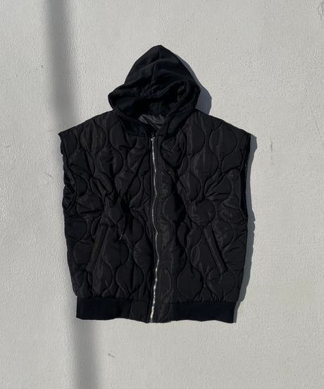 hoodie quilt gilet「FKG」#9757