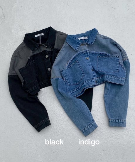 cropped denim jc「Flip」#658