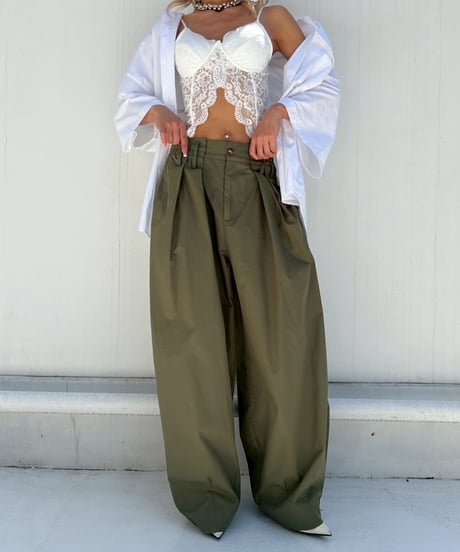 wide tapered pt「curve」#8719