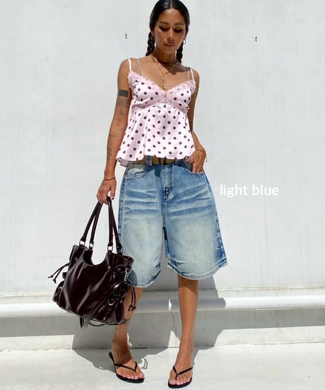 denim half pt「wrinkles」#68823163