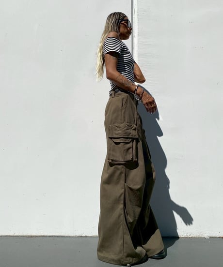 2way cargo pt「double pocket」ベルト付 #25193