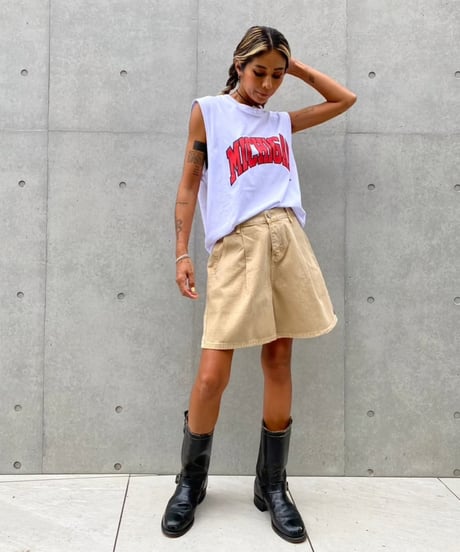 loose tank「MICHIGAN」#9701