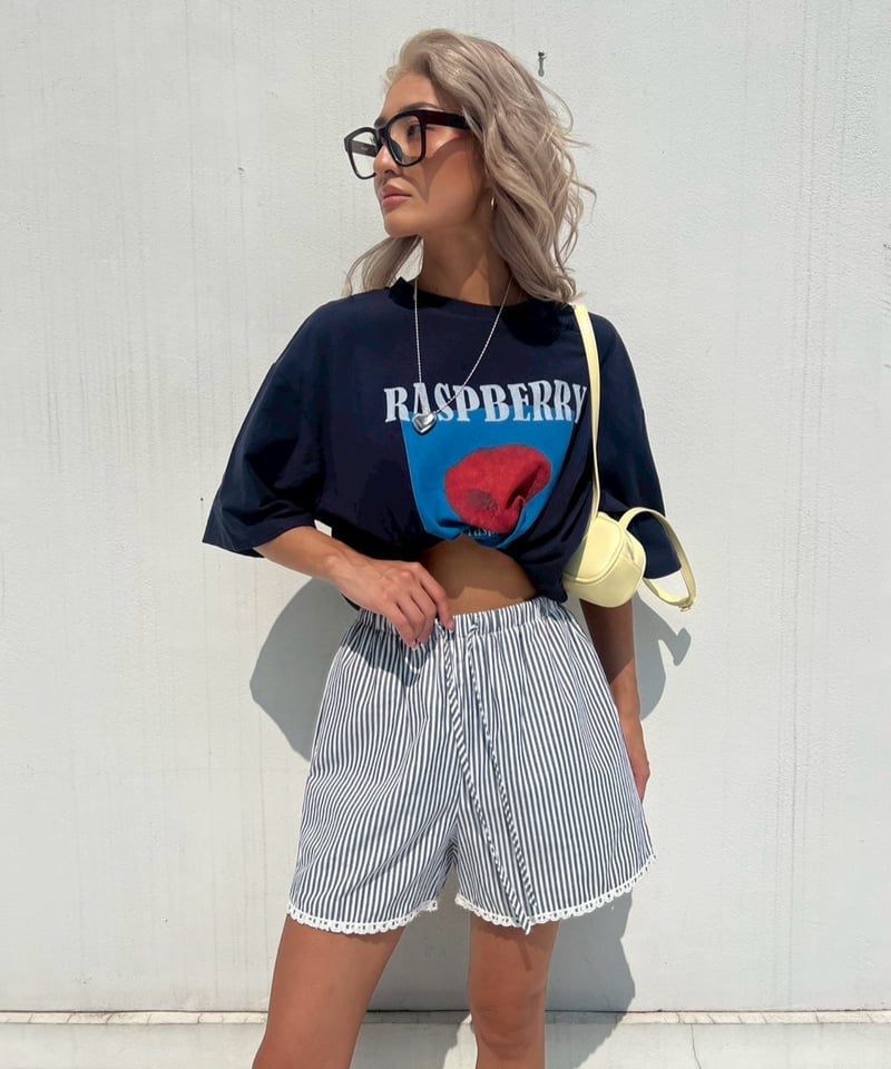 printed big T「raspberry」#9576 | tablethotel-sūdo