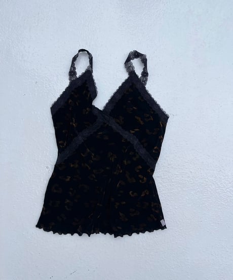 race leopard camisole「velours」#251270