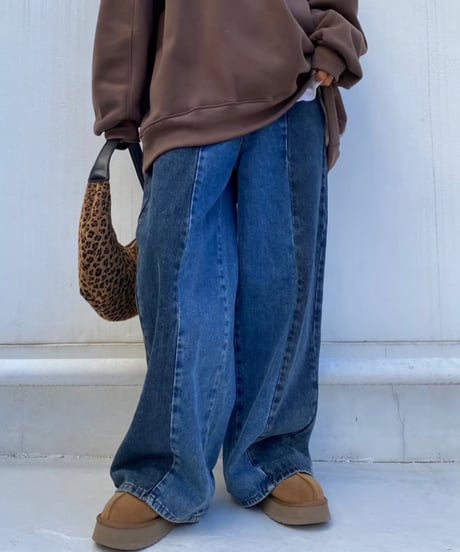 wide denim pt「docking」 #3621