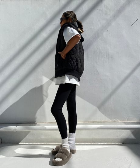hoodie quilt gilet「FKG」#9757