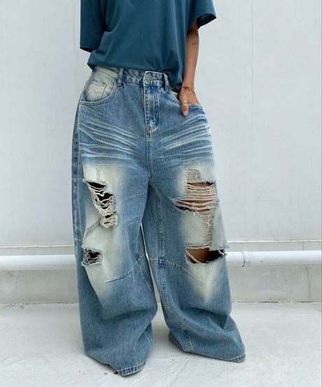 damege denim「washclush」#55203