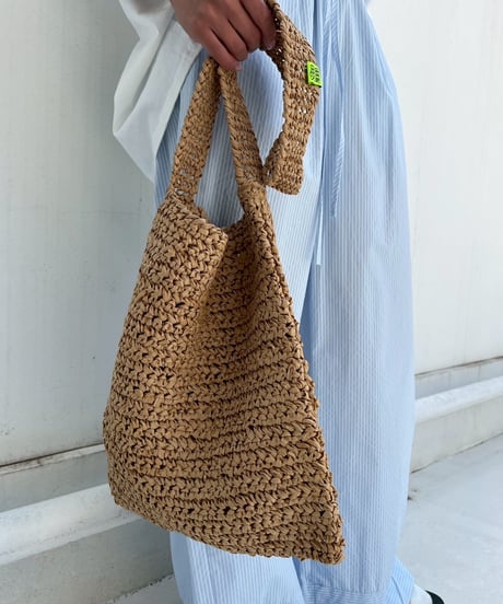 2way shoulder bag「straw」#11