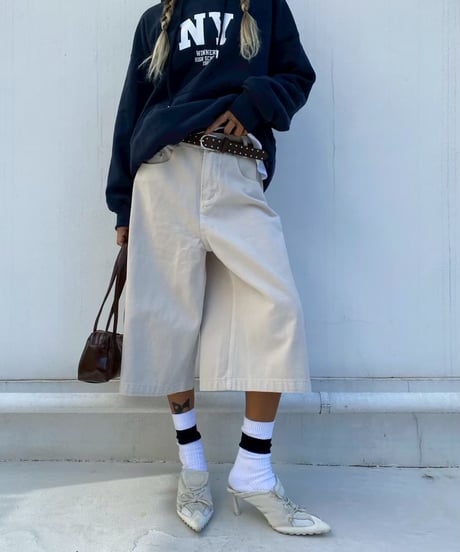 half pants「bermuda」#50356512(ベルト付き)