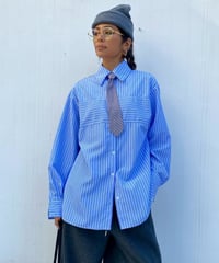 stripe shirt「with tie」#3675512