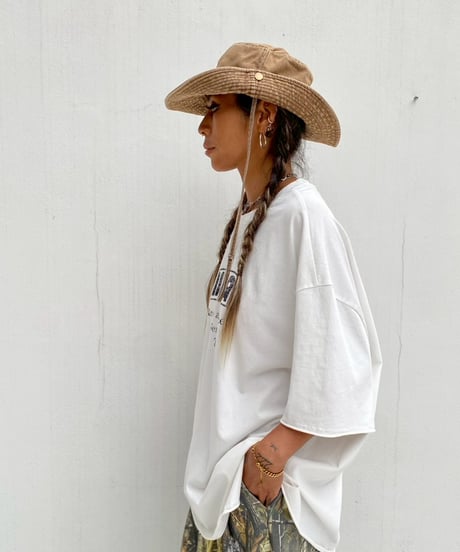 2ways bucket hat「denim safari」#2604-1/2