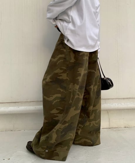 baggy pt「camo barrel」#591511（ベルト付き）
