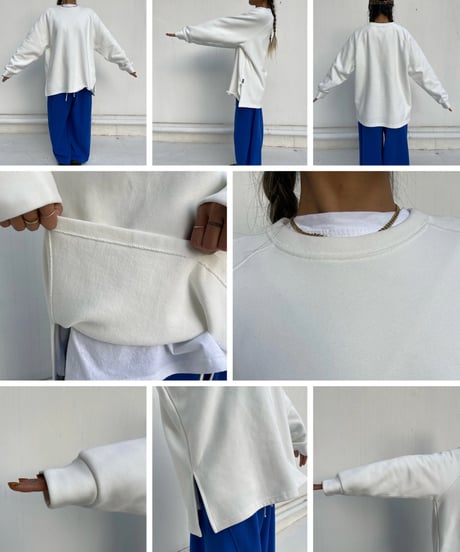 basic sw「side slit」#6272512（裏起毛）