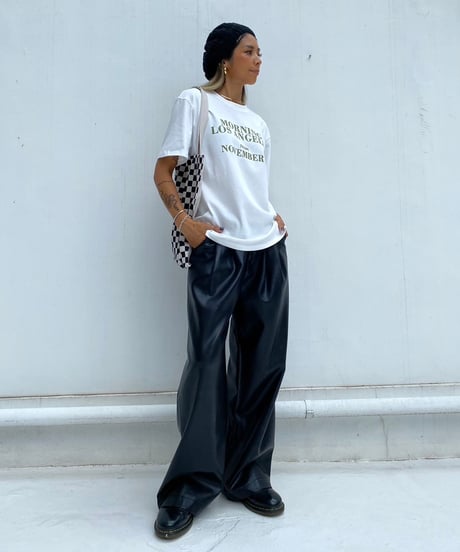 logo tee「MORNING」#7721
