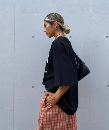 wide tee「HUG」#3271