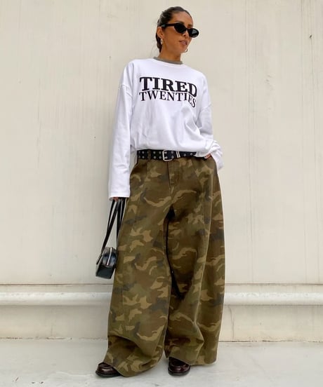 baggy pt「camo barrel」#591511（ベルト付き）