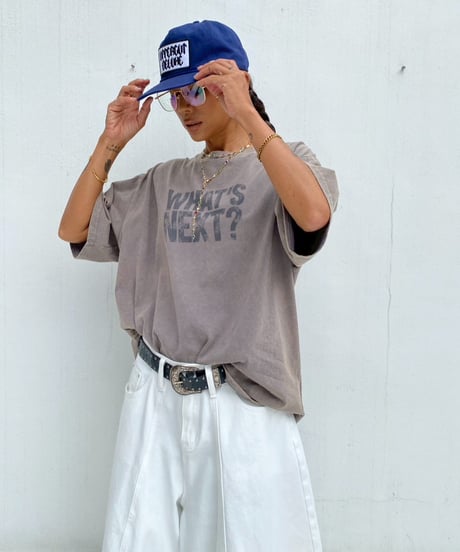 pigment tee「WHAT'S」#2610665
