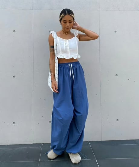 2way nylon pt「white hip」#1615