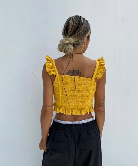 flill tanktop「back gather」#4210061721