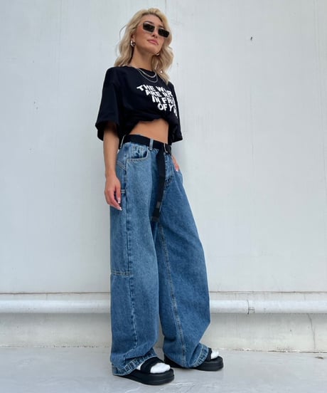 denim tapered pt「pocket」#68053