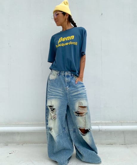 wide tee「penn」#8222864