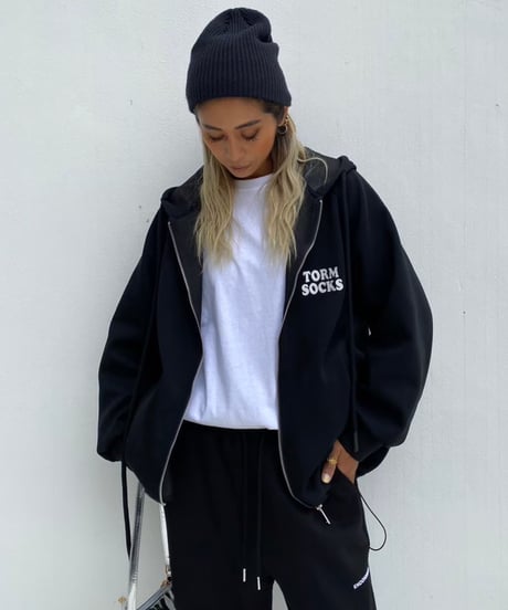 zip-up hoodie sw「TORM」#57322
