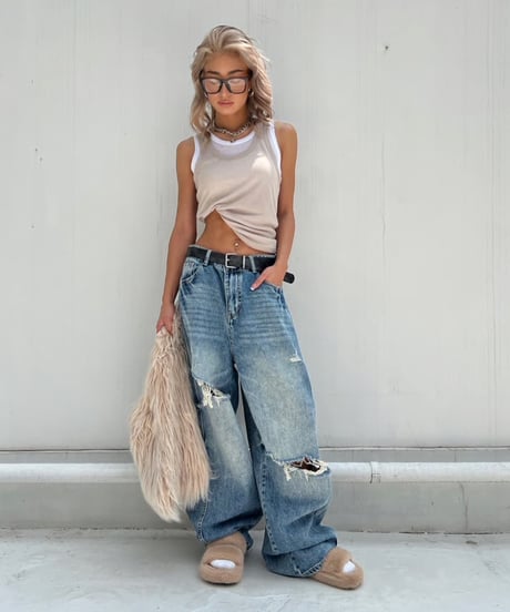 damage denim pt「ripped barrel」#9212