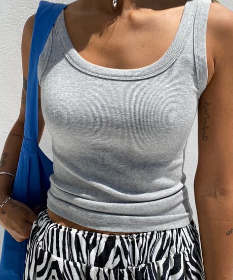 square neck tank #6073