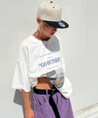 oversized T「GO OUTSIDE」#3606