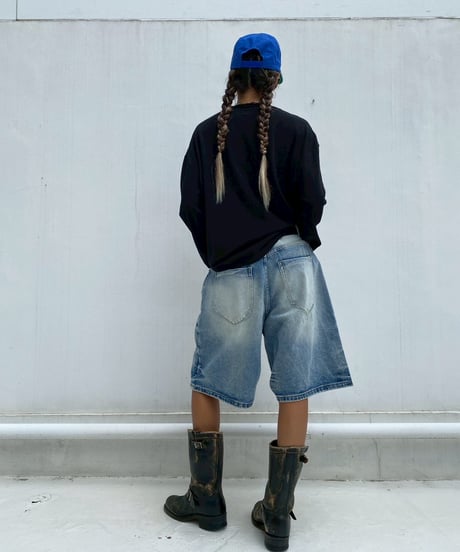 denim half pt「wrinkles」#68823163