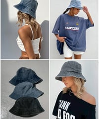 bucket hat 「denim」#2504