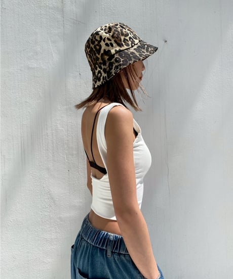 bucket hat「leopard」#2501-7/9