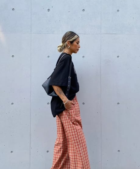 wide tee「HUG」#3271