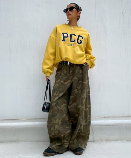 baggy pt「camo barrel」#591511（ベルト付き）