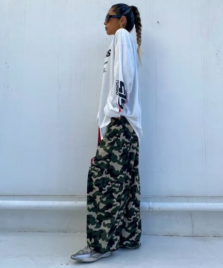 2way barrel pt「camo sweat」#10511（裏起毛）