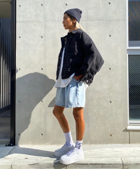 denim short pt 「Baggy」#122