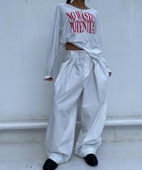 wide tapered pt「curve」#8719