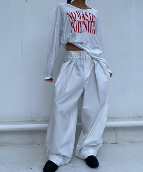wide tapered pt「curve」#8719