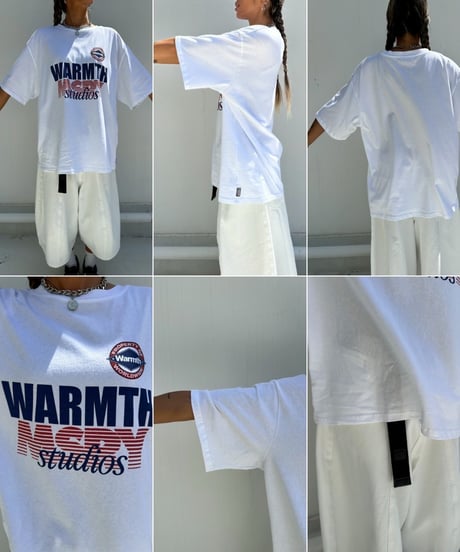 wide tee「WARMTH」#2606064