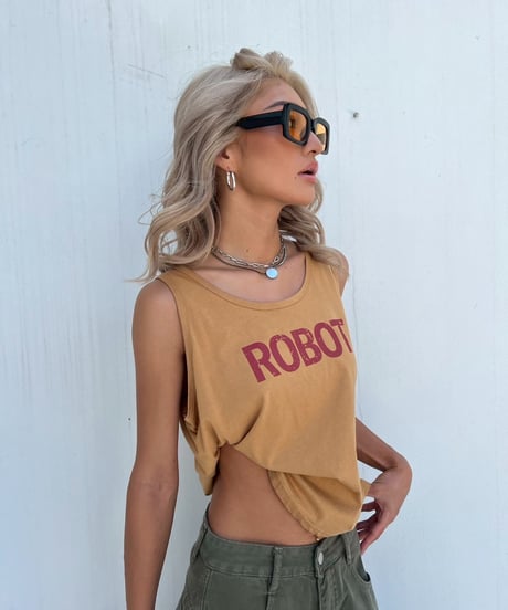 tank top「ROBOT」#2808