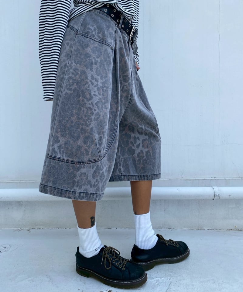 half pt「washed leopard」#6363-264 | tablethotel-