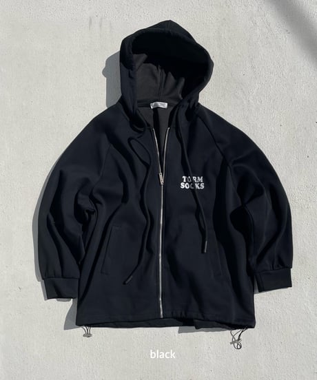 zip-up hoodie sw「TORM」#57322