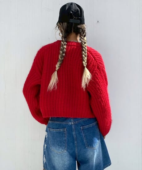 knit cardigan「chunky」#781959