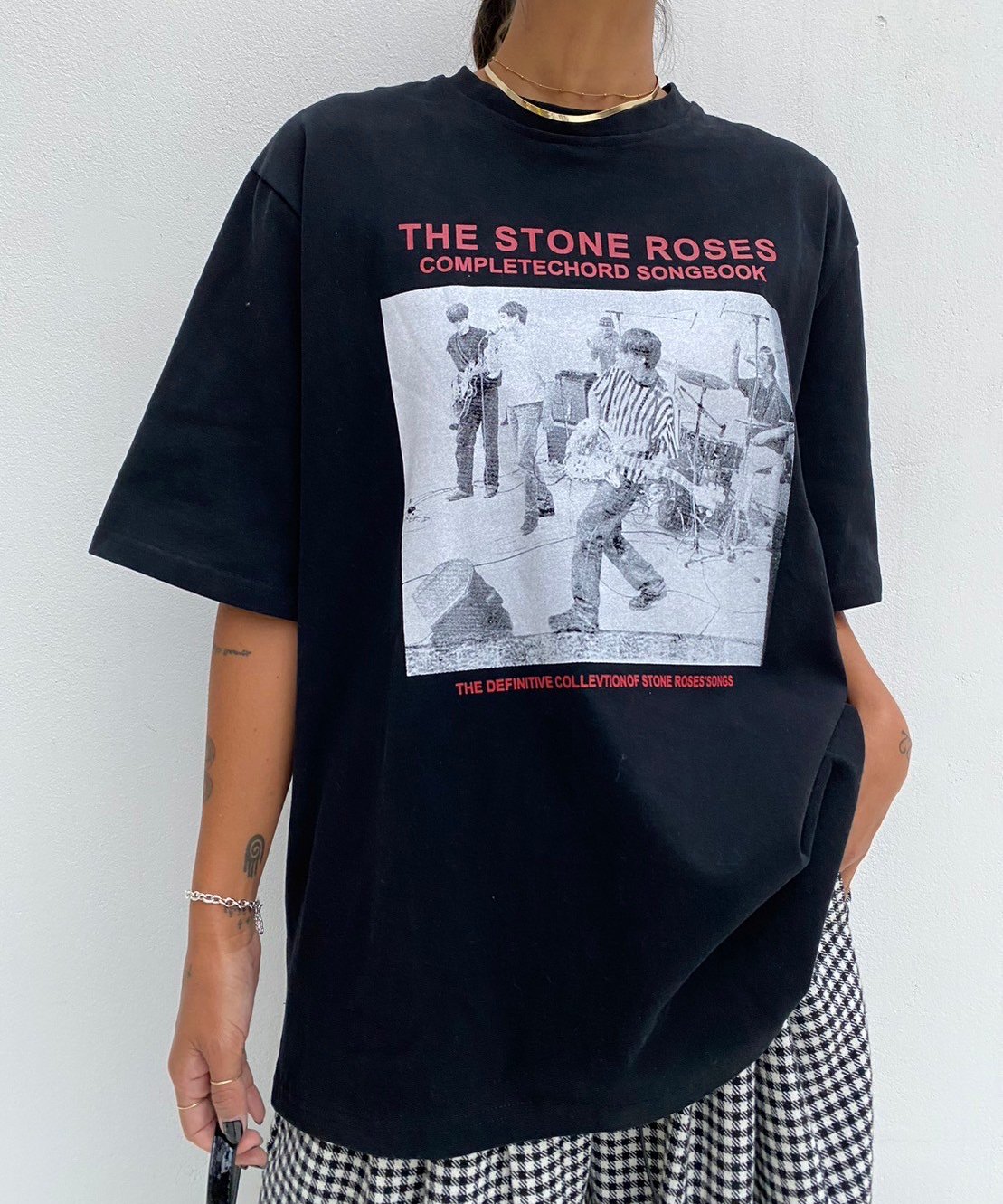 wide Rock tee「STONE ROSES」#6315 | tablethotel-s wide Rock tee「STONE ROSES」#6315 | tablethotel-s