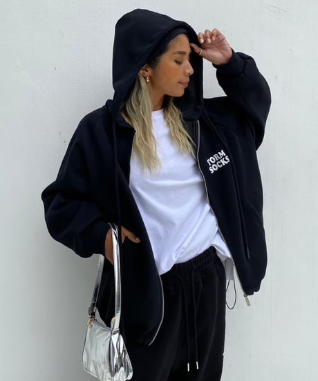 zip-up hoodie sw「TORM」#57322