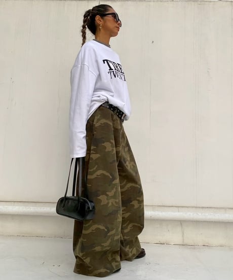 baggy pt「camo barrel」#591511（ベルト付き）