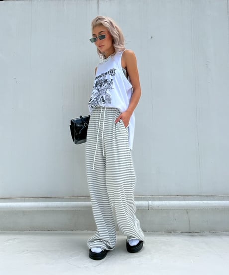 drop armhole tank「WONDERFUL」#11889