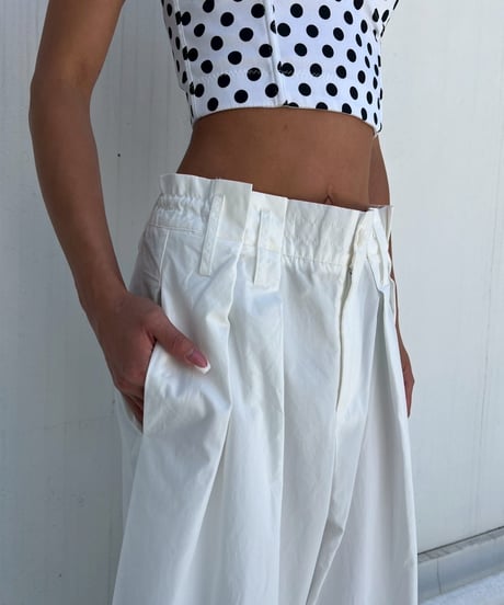 wide tapered pt「curve」#8719